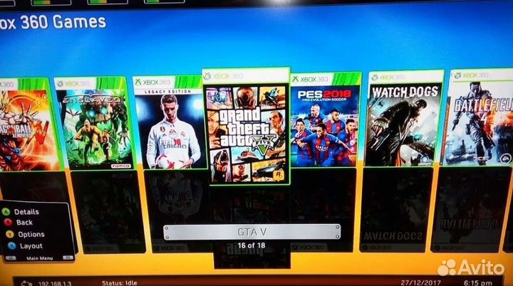 Xbox 360 (freeboot 75 игр)