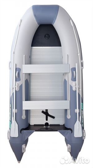 Лодка пвх Gladiator B370AL светло/темно-серый