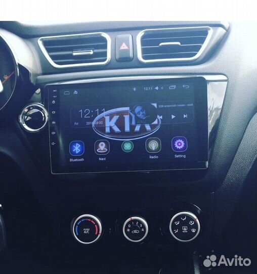Магнитола kia rio 3