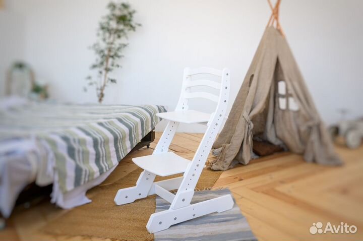 Детский растущий стул складной