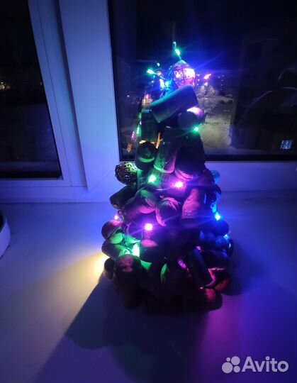 Елка искусственная, ручной работы