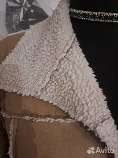 Дубленка женская 44-46р