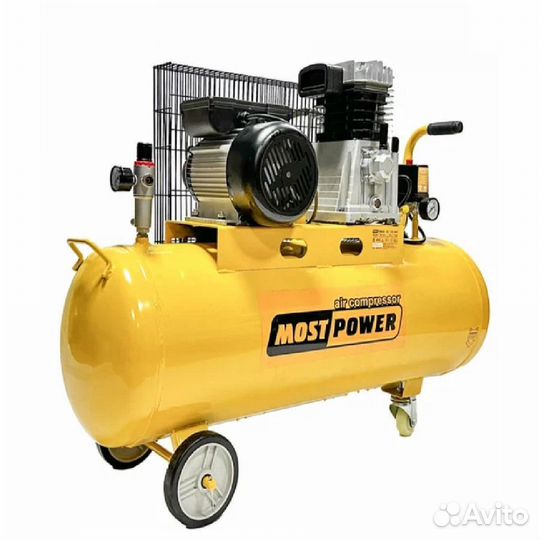 Компрессор ременной 100л