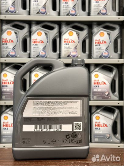 Масло моторное Mercedes 5w30 5л 229.51