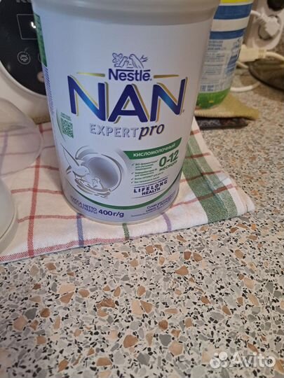 Кисломолочная смесь Nan 0-12