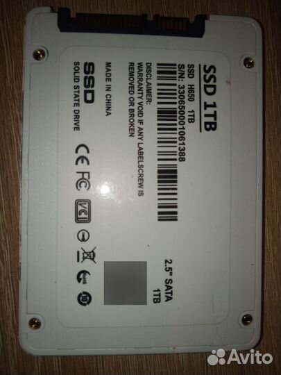 SSD 1 Tb Kingston/Goldenfir (на зап-ти или ремонт)