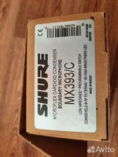 Микрофон Shure MX393/C