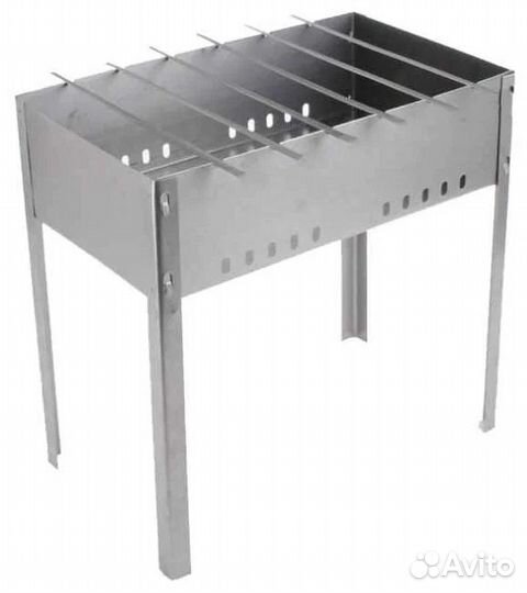 Набор для барбекю, Костерок Мангал + шампура (6шт)