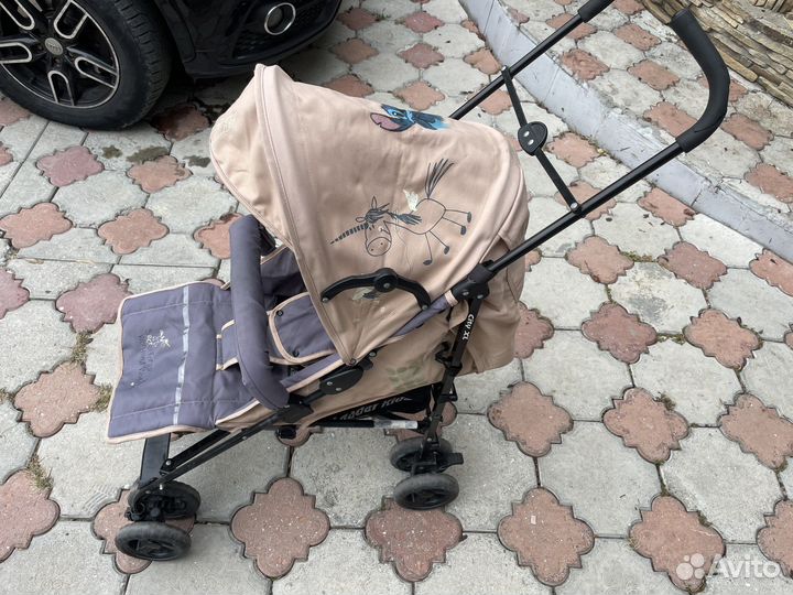 Прогулочная коляска - трость Leader Kids City XL