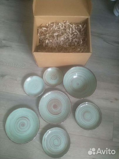 Набор посуды Борисовская керамика 8 предметов