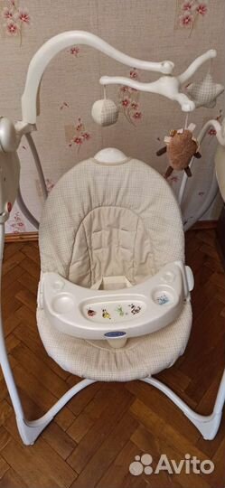 Детские электронные качели для новорожденных