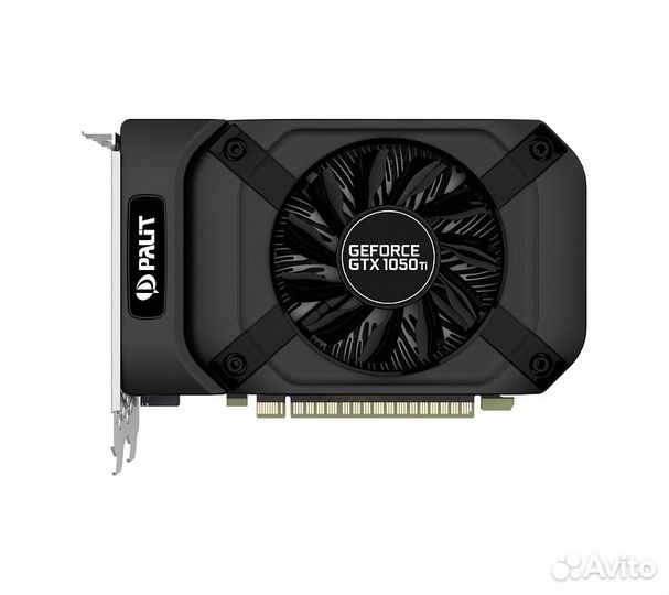 Видеокарта Palit PCI-E PA-GTX1050Ti StormX 4G nVid