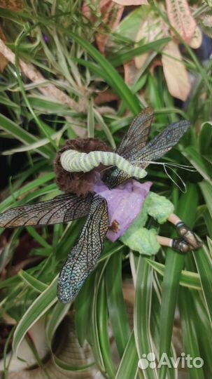 Ватные елочные игрушки