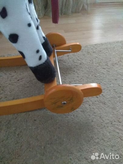 Каталка - качалка лошадка на колесах