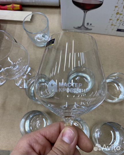 Гравировка на бокалах