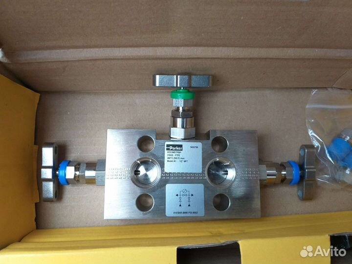 Клапанные блоки для датчиков давления Parker HDS