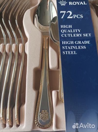 Набор столовых приборов Royal, 72 предметаl