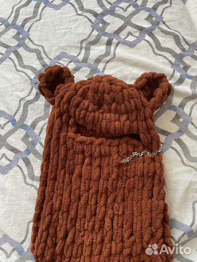 Балаклава вязаная детская