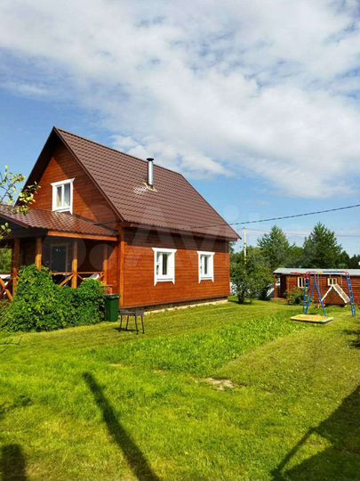 Коттедж 118 м² на участке 10 сот.