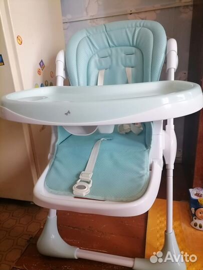Стульчик для кормления Be2Me YQ-D007S голубой