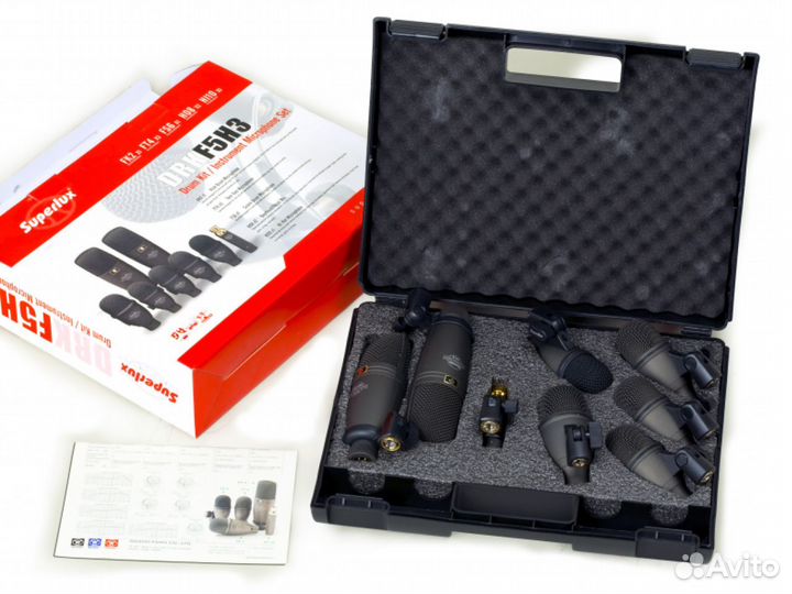 Набор микрофонов для барабанов Superlux drkf5H3