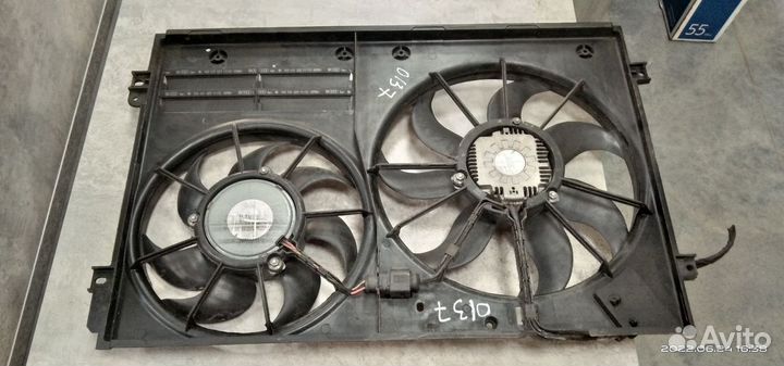 Диффузор в сборе VW Jetta-6