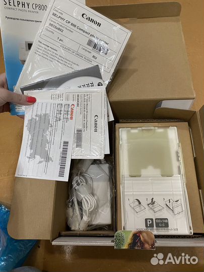 Фотопринтер canon selphy