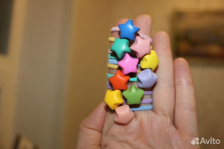 Резиночки для волос набор, подарок к 8 марта