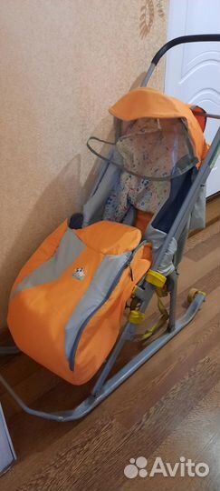 Продам санки коляска