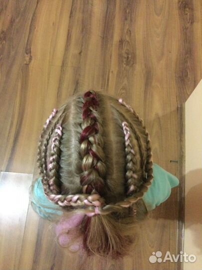 Плетение кос с канекалоном