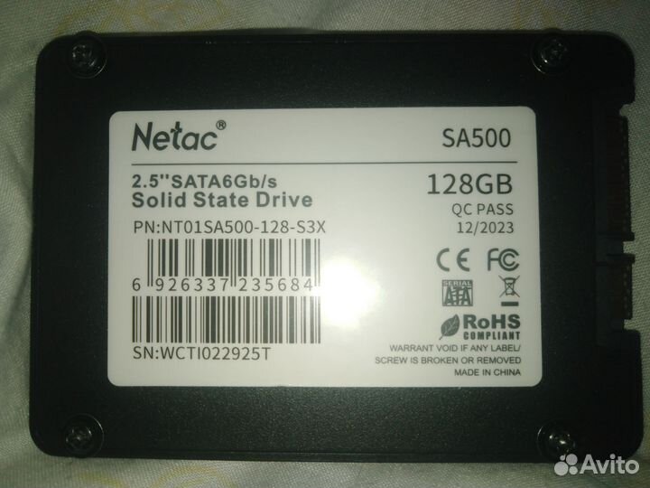 SSD 128GB с Windows 10 & Office