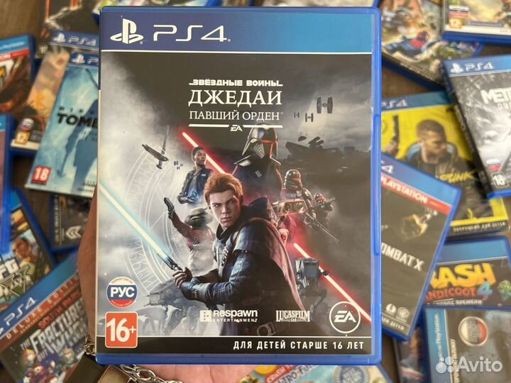 Диск PS4 Star Wars jedi Fallen Order