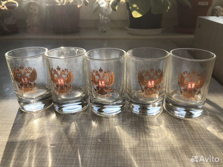 Стопки, фужеры, тарелки, рюмки СССР, Россия