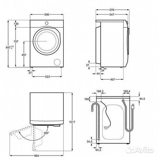 Стиральная машина electrolux EW6F3R28WU