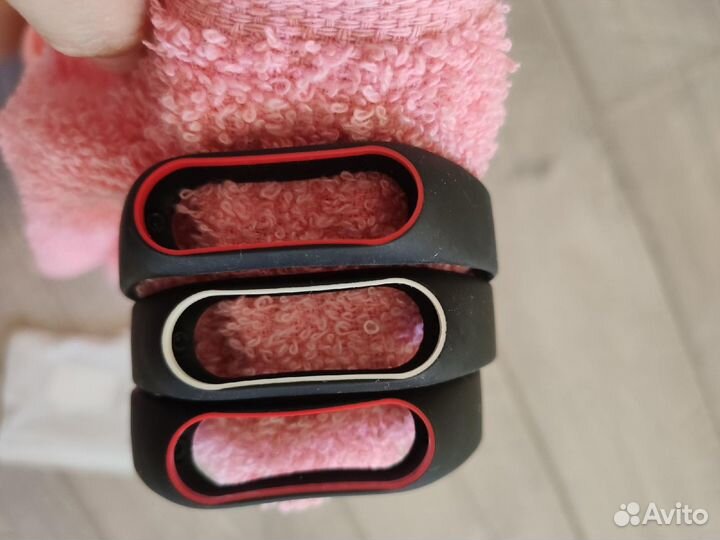 Браслеты для Mi band 2 новые 3 шт