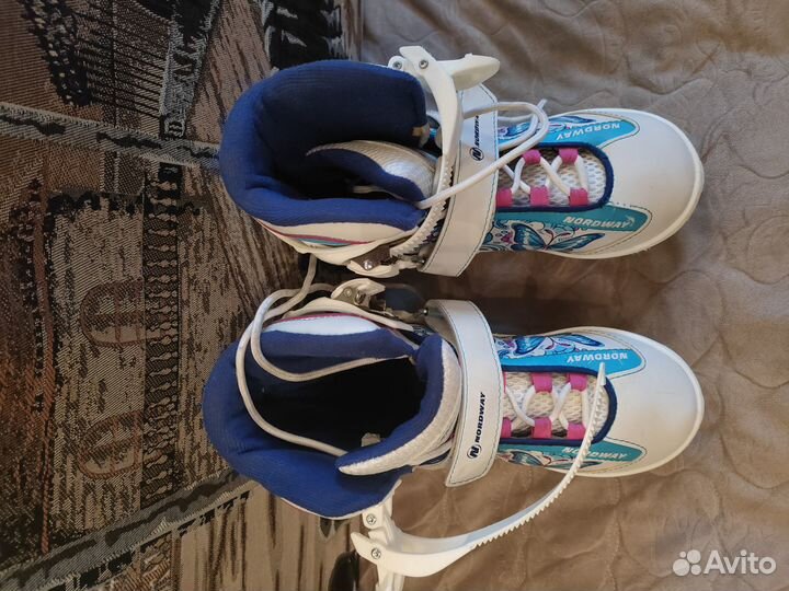 Коньки раздвижные для девочки