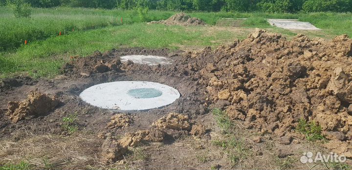 Колодец за 1 день. Углубление. Выгребная яма