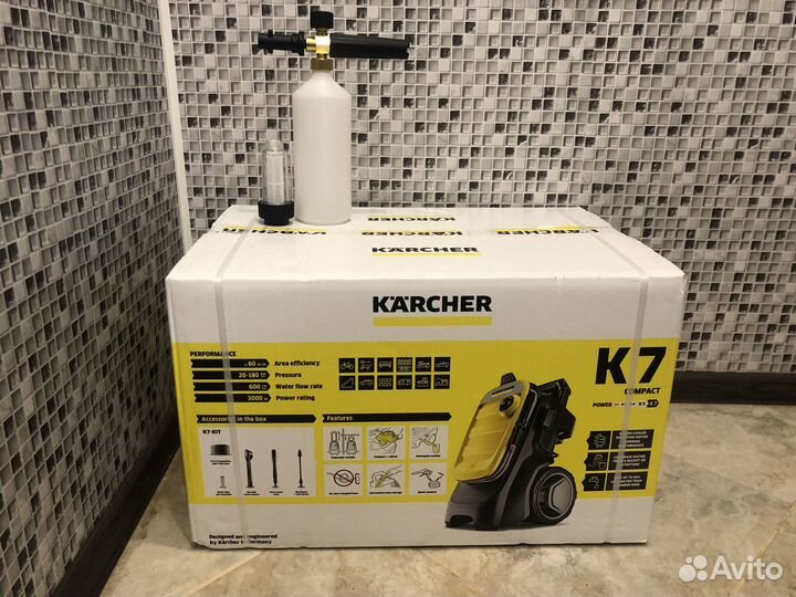 Karcher k7 compact, новая