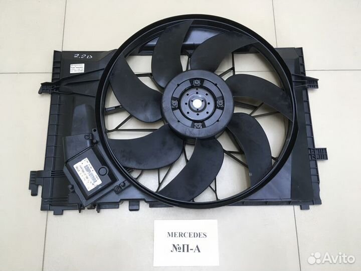 Вентилятор охлаждения Mercedes C-Class W203