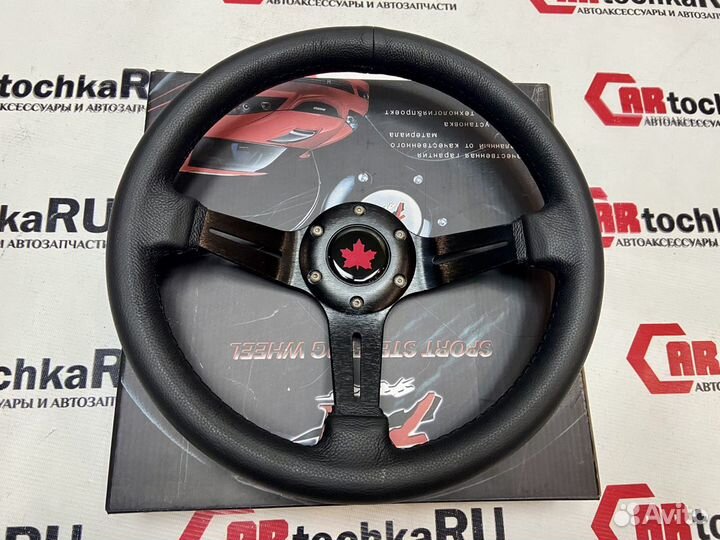 Sport руль для ваз натуральная кожа