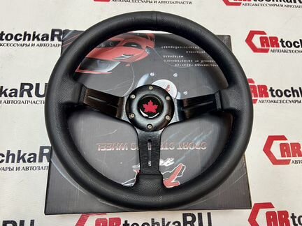 Sport руль для ваз натуральная кожа