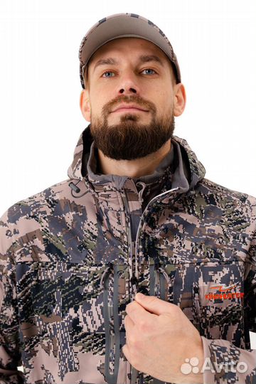 Костюм king hunter wind camo/grey