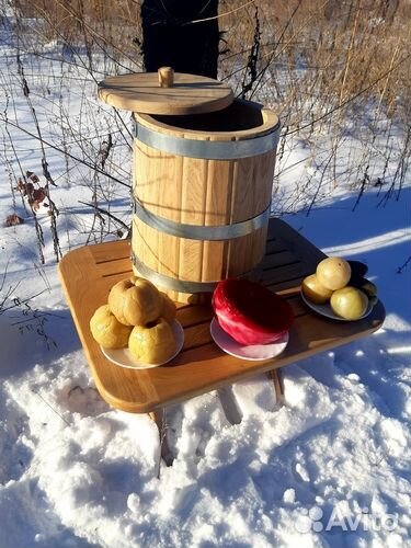 Кадка дубовая