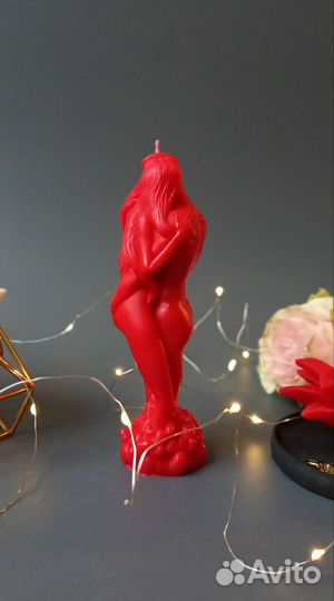 Свеча ручной работы Пара Страсти