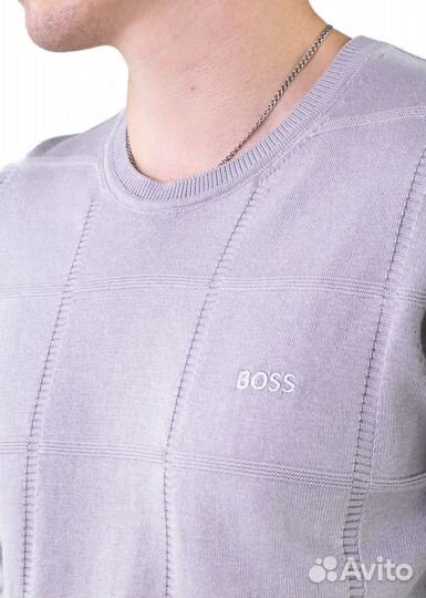 Джемпер Hugo Boss (143-0127) (M, Серый)