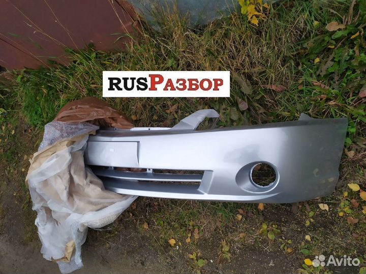 Бампер окрашенный в цвет на Киа Спектра