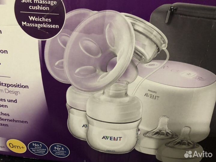 Молокоотсос avent электрический