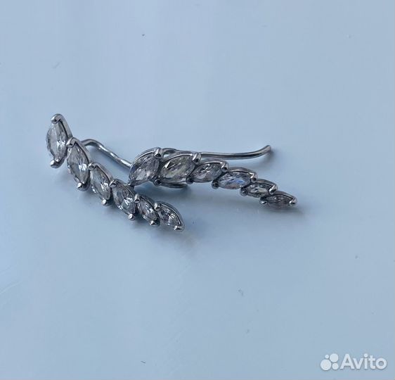 Серьги серебро