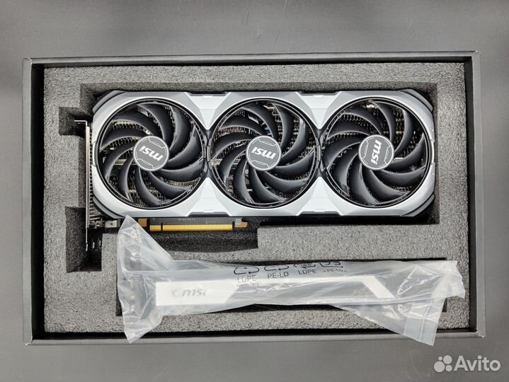 RTX 4090 24GB MSI ventus Нерабочая