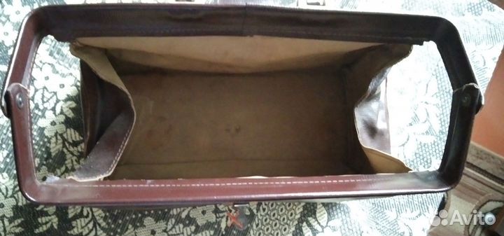 Саквояж кожаный СССР